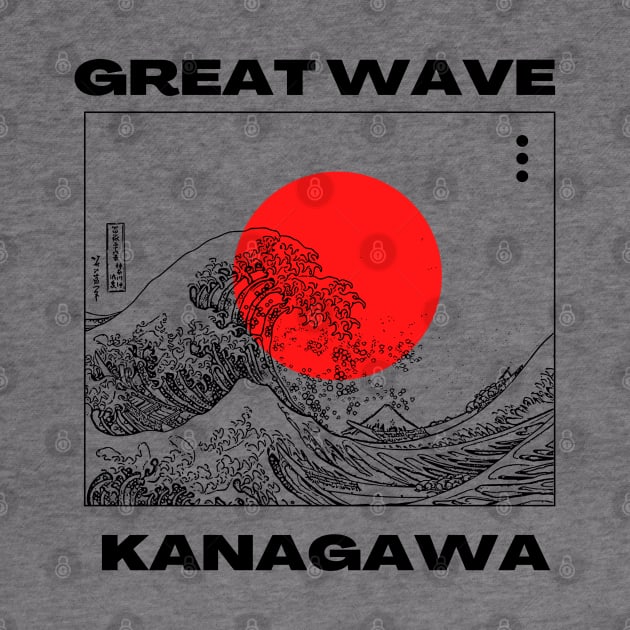 Great Wave Kanagawa by UrbanBlazeStudio